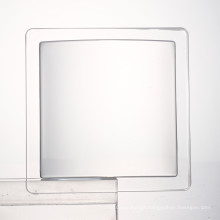 borosilicate 60-120mm glass street tempered polished edge cob led light optical lens